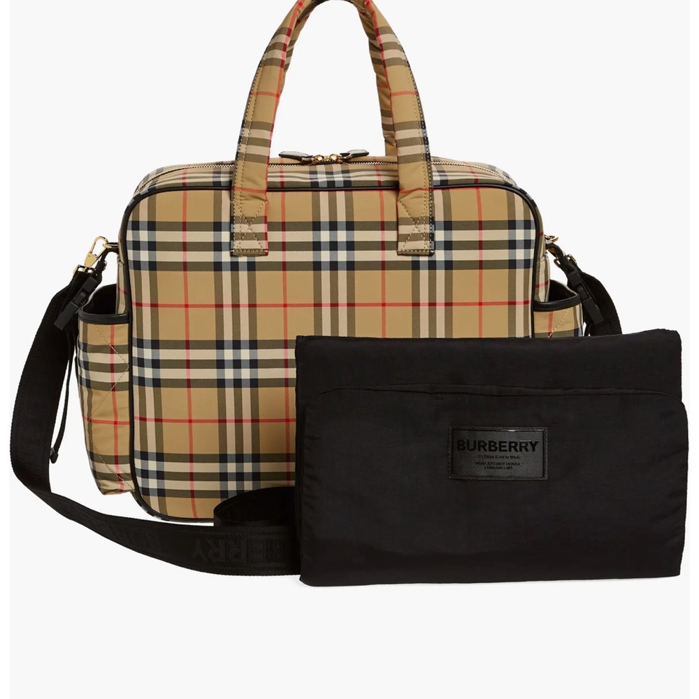 Brand new with tags Burberry diaper bag.